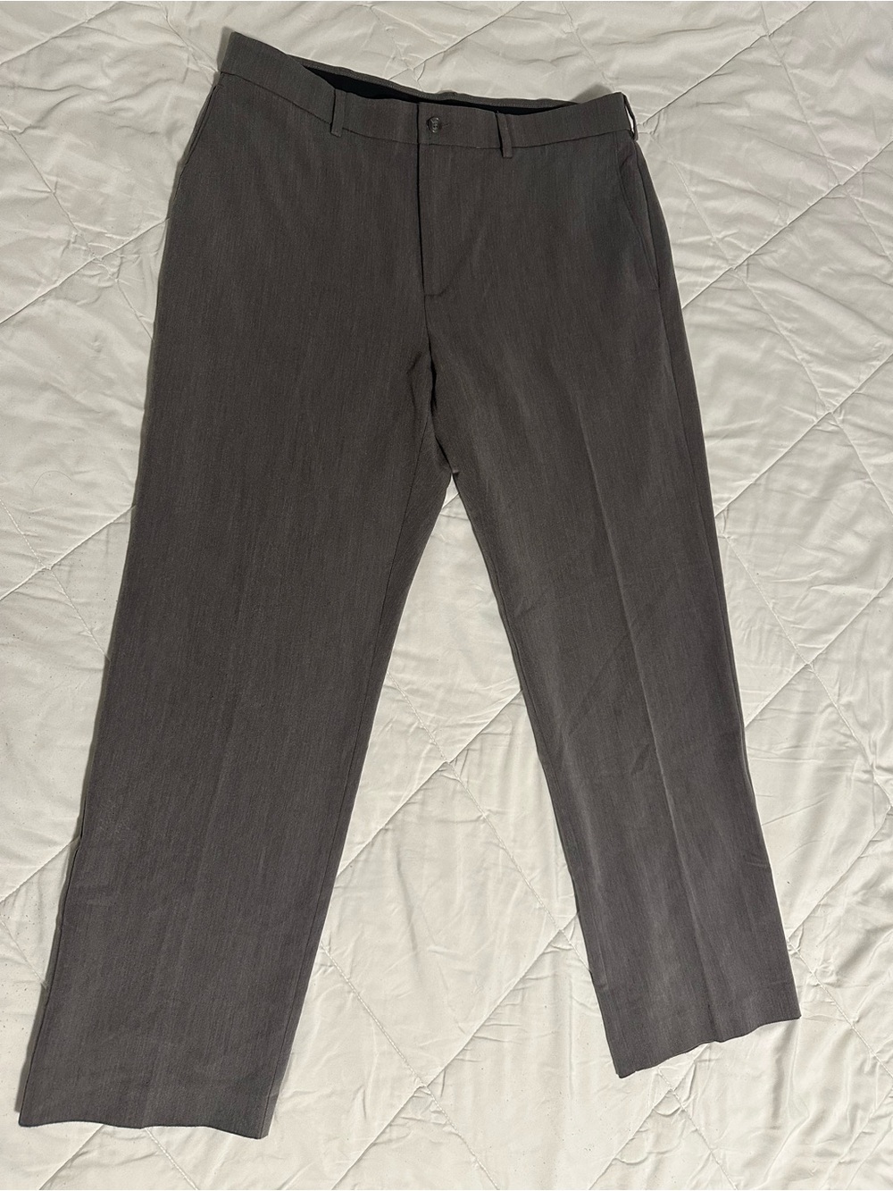 Men's Classic Straight Dress Pants - Charcoal
